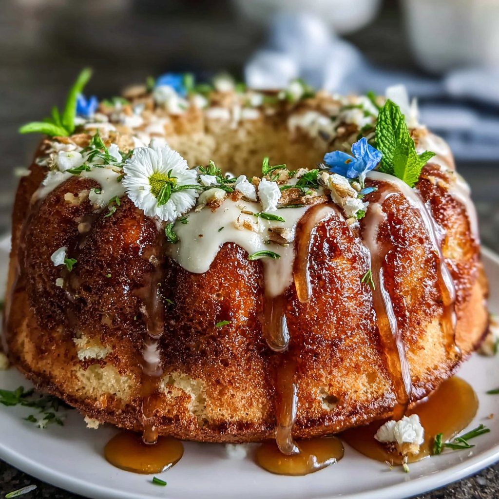 Lavender Honey Spring Cake