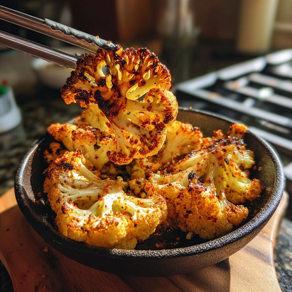 Smoky Paprika Roasted Cauliflower