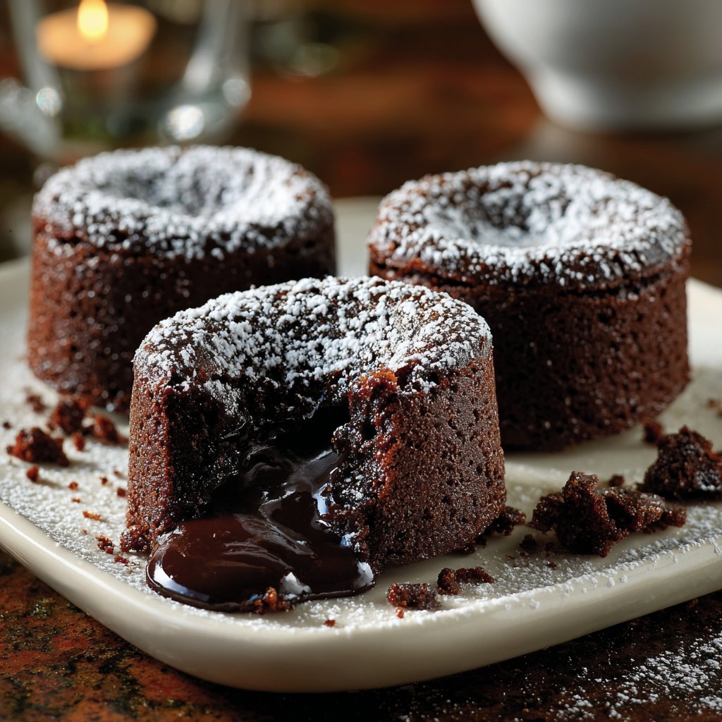 Mini Chocolate Lava Cakes