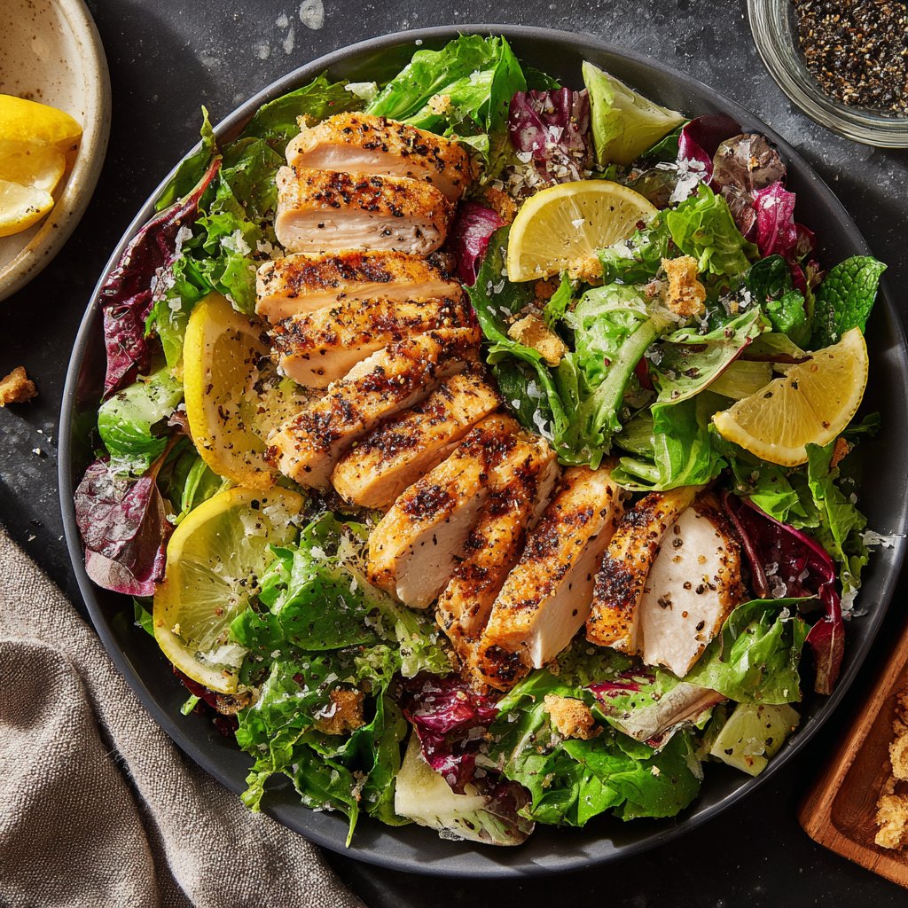 Lemon Pepper Chicken Salad