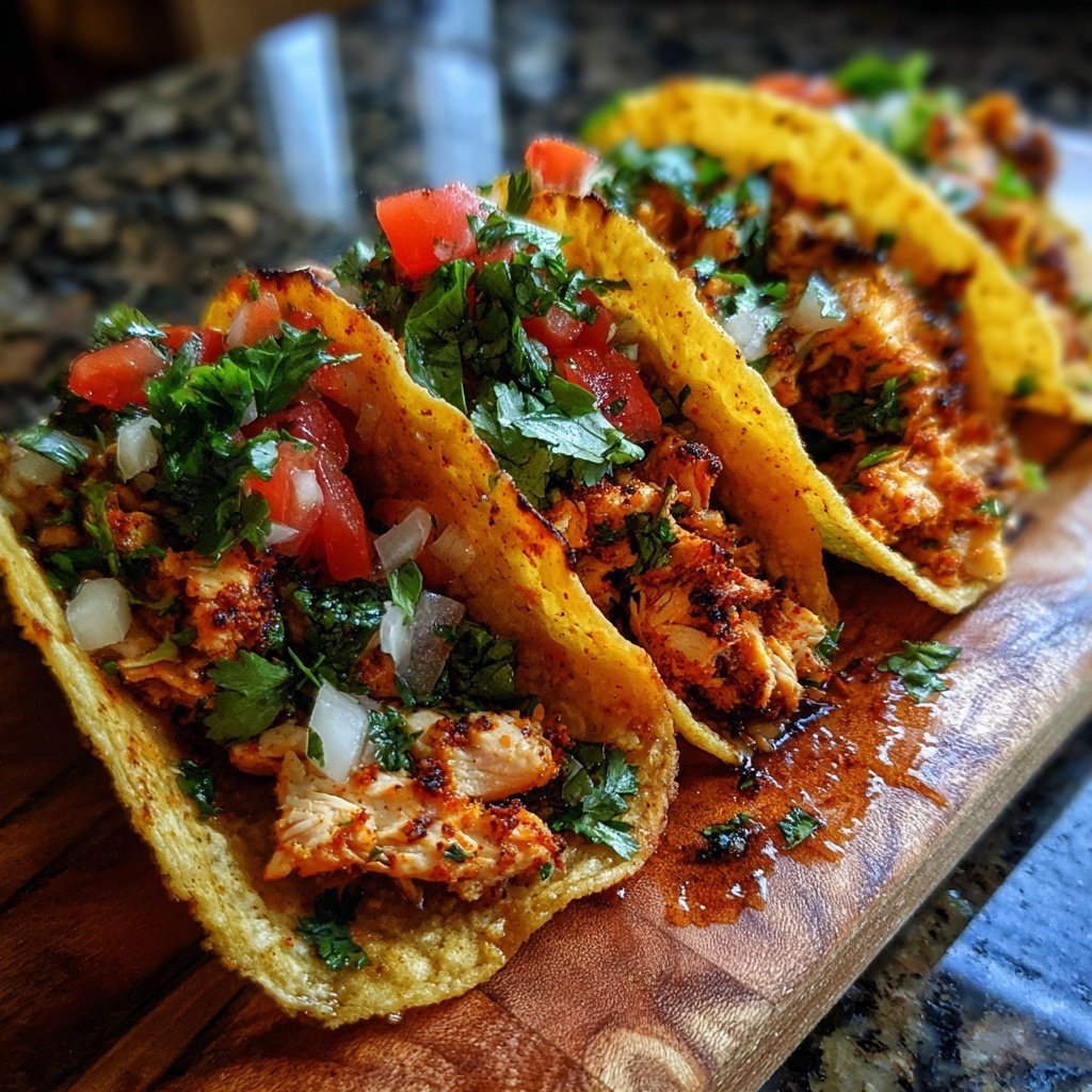 Global Mexican Chicken Tacos